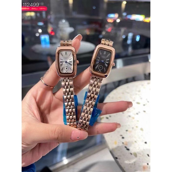 Đồng hồ nữ longin , dây thép , size 20x26mm