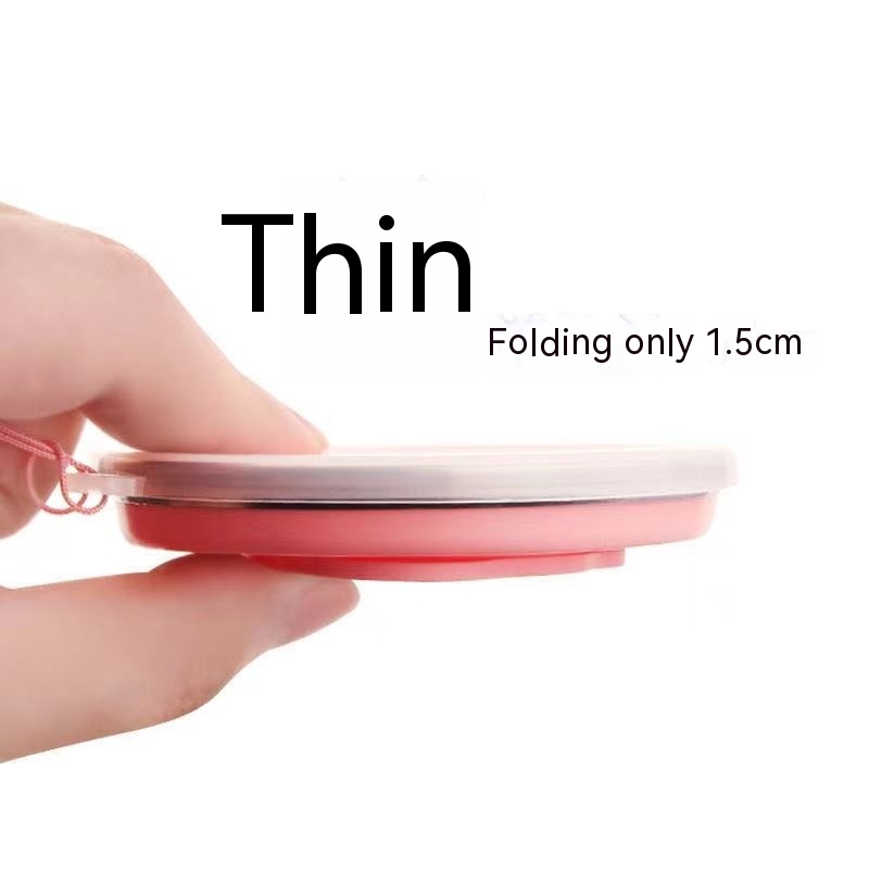 Cốc Súc Miệng Bằng Silicone Chống Sốc Có Thể Gấp Gọn Tiện Lợi