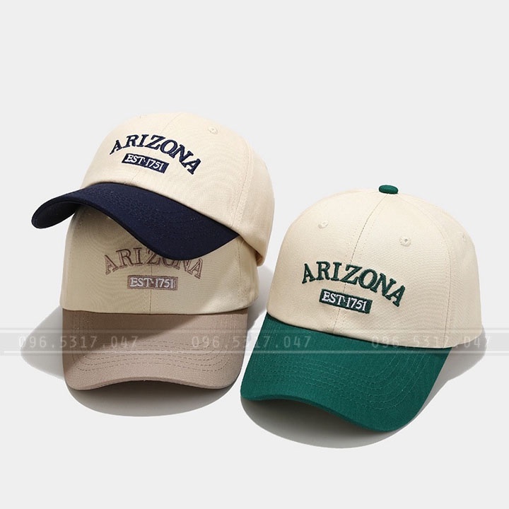 [NEW] Mũ Nón Kết Nam Nữ Arizona, Thiết Kế Trẻ Trung, Hàng Nhập Đầy Đủ Tem