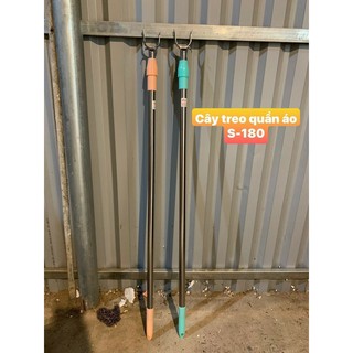 Cây phơi và lấy đồ móc treo quần áo inox