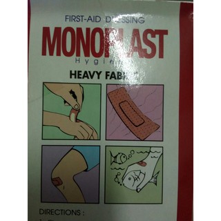 BĂNG CÁ NHÂN MONOPLAST ( Hộp 100 miếng)