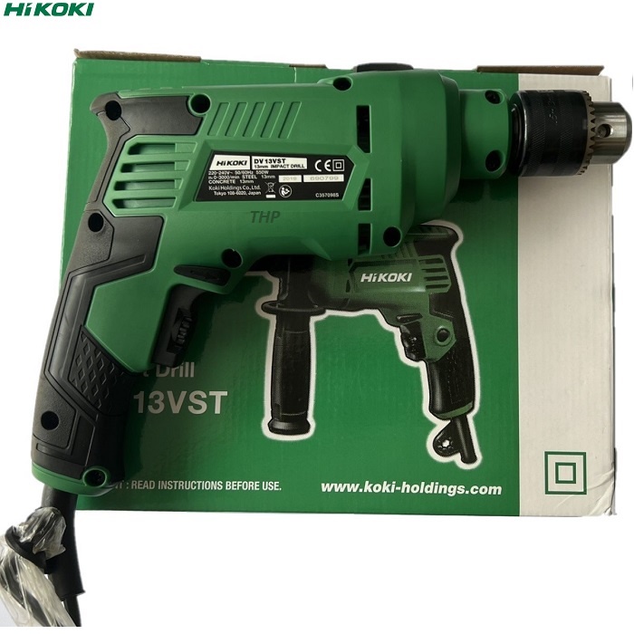 Máy khoan búa HIKOKI DV13VST 13mm 550w Hàng Chính Hãng