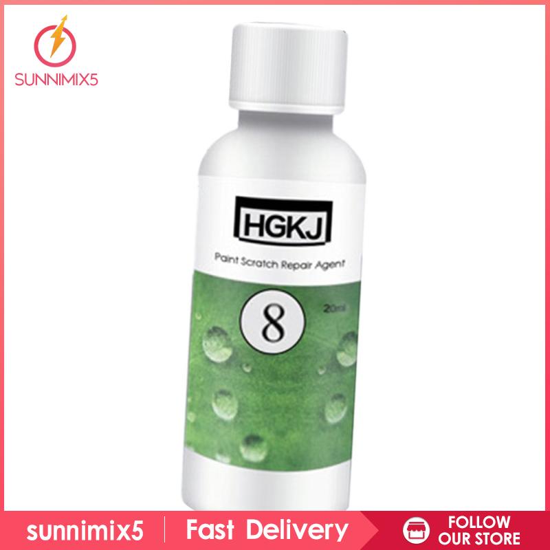 Bộ 8 Dung Dịch Đánh Bóng Đèn Pha Xe Hơi 20ml