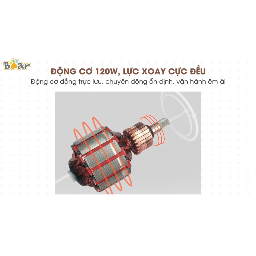 Máy nhồi, nhào, trộn bột Bear tự động ủ bột Bear 3.5L, 5L, 7L , gồm 2 phiên bản Quốc Tế Và Nội Địa, Bảo hành 18 tháng
