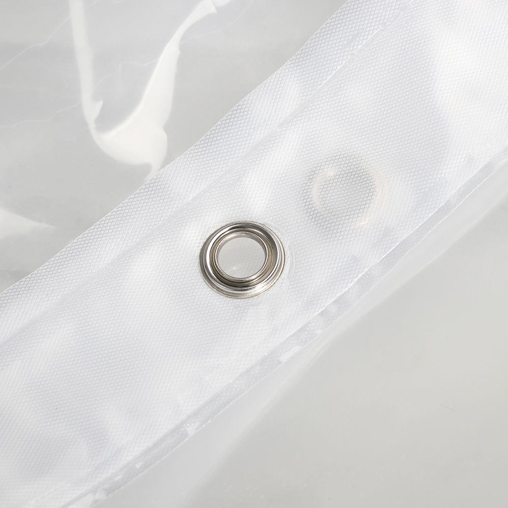 Rèm cửa nhà tắm làm từ nhựa PEVA trong suốt chống ẩm mốc chống thấm nước kiểu dáng thời trang