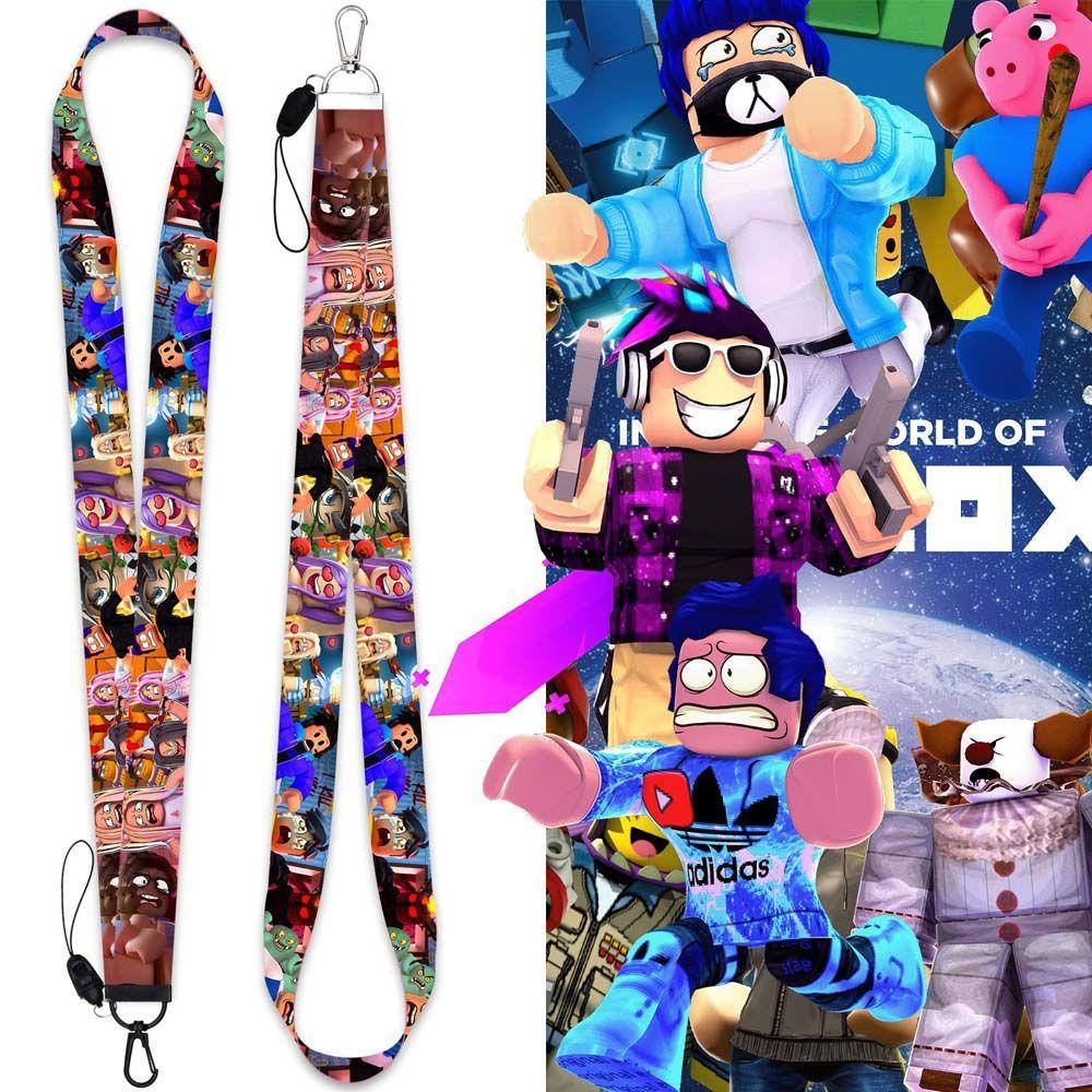 Dây Đeo Điện Thoại Họa Tiết Hoạt Hình Roblox Dễ Thương