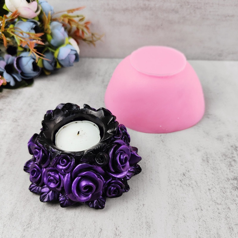 Sa Khuôn Silicon Làm Chậu Hoa Trang Sức