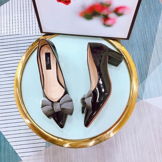Giày dép nữ cao gót ,giày công sở nơ xinh