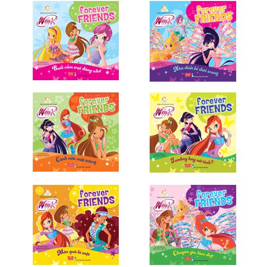 SÁCH - Winx club - Forever Friends | BigBuy360 - bigbuy360.vn