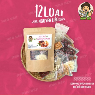 Set Chè Dưỡng Nhan 8 Chén 12 Vị SET Đẹp Da , Bổ Dưỡng Cơ Thể , Tặng Kèm Công Thức - NHỚ BẾP