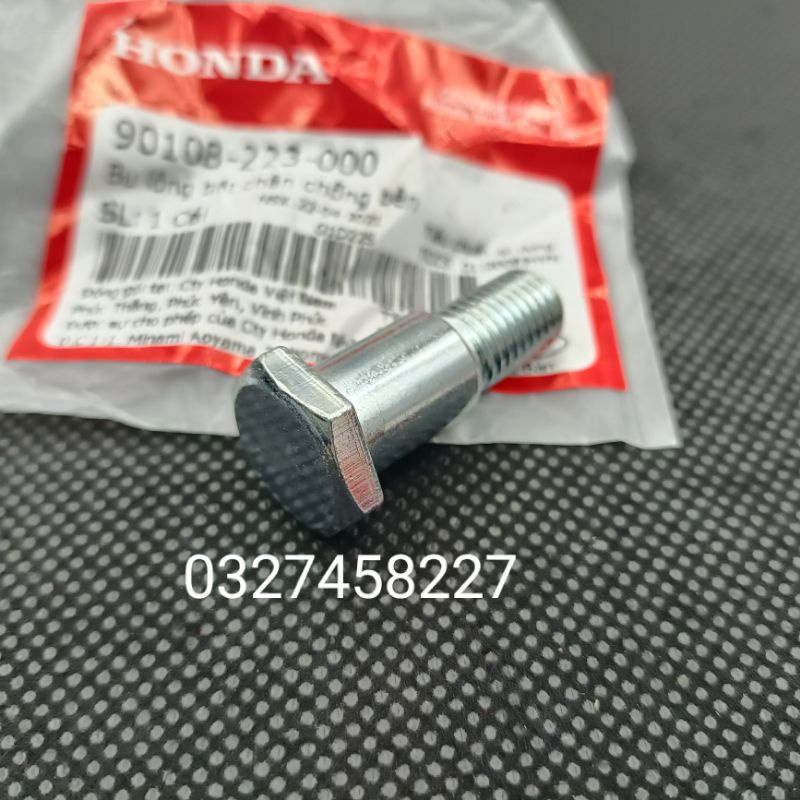 Ốc, bu lông bắt chân chống nghiêng xe DREAM, WAVE, FUTURE ...zin