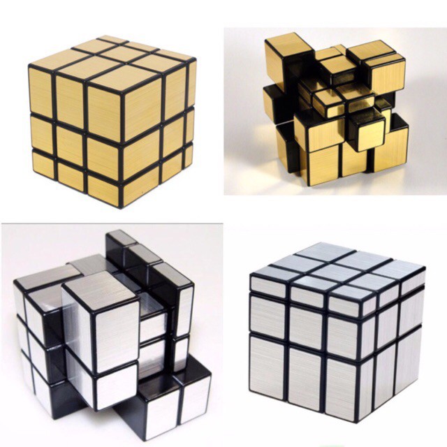 Đồ Chơi Giải Đố Rubik Biến Thể Tráng Gương Mirror 3x3x3