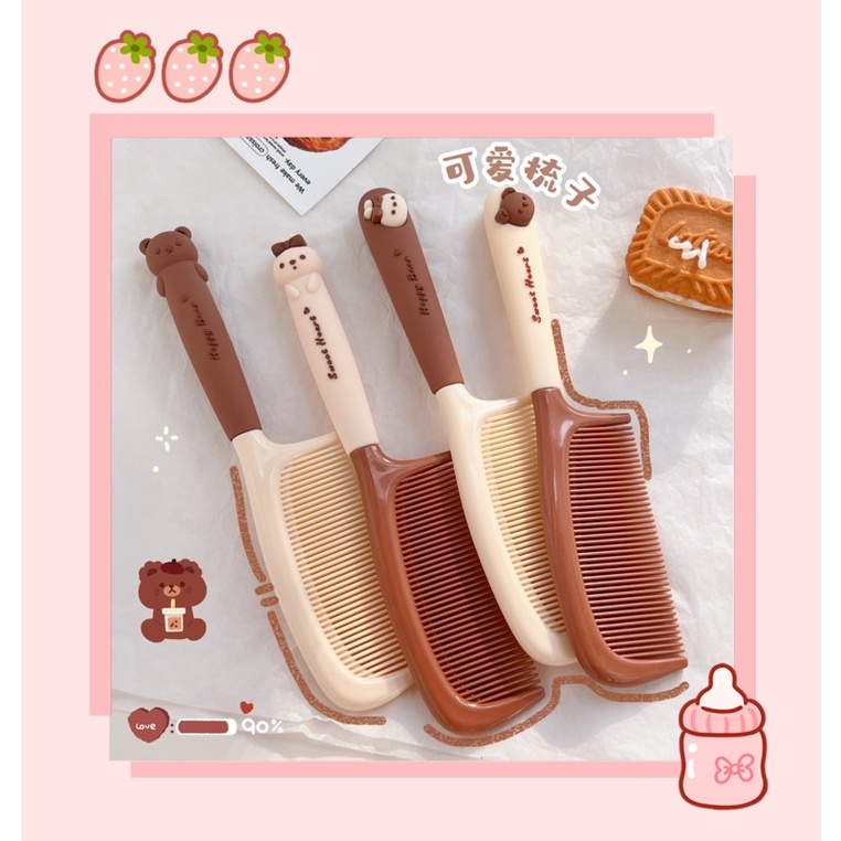 Lược nhựa chải đầu cho bé và mẹ 20cm