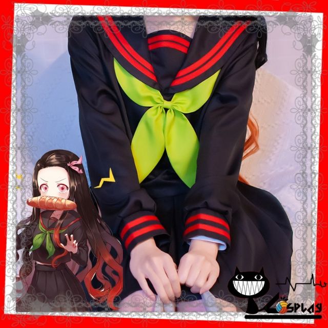 [O] Costume - Quần áo thủy thủ Nezuko, Shinobu, Makomo - Demon Slayer: Kimetsu no Yaiba [Miu Cospla | BigBuy360 - bigbuy360.vn