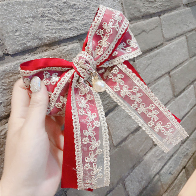 Kẹp Tóc Hình Nơ Xinh Xắn Dành Cho Nữ