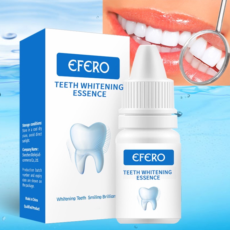 Tinh chất làm trắng răng EFERO loại bỏ vết bẩn thơm miệng vệ sinh