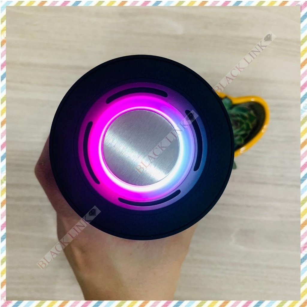 Loa Bluetooth HOCO HC9 Không Dây Chính Hãng Cao Cấp Bass Mạnh Đèn LED Theo Nhạc Loa Mini Cầm Tay Usb Thẻ Nhớ