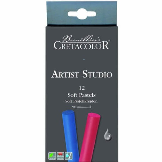 Set phấn tiên Cretacolor Artist Studio Soft Pastel 12 cây