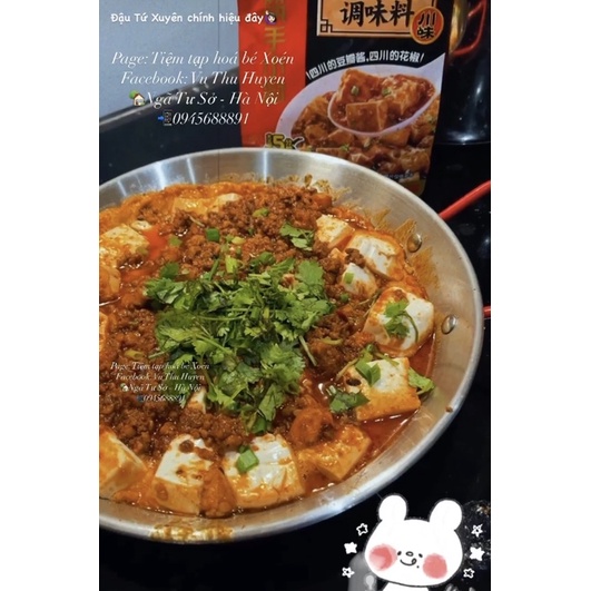 Đậu Phụ Sốt Tứ Xuyên Gia Vị Ẩm Thực Trung Hoa