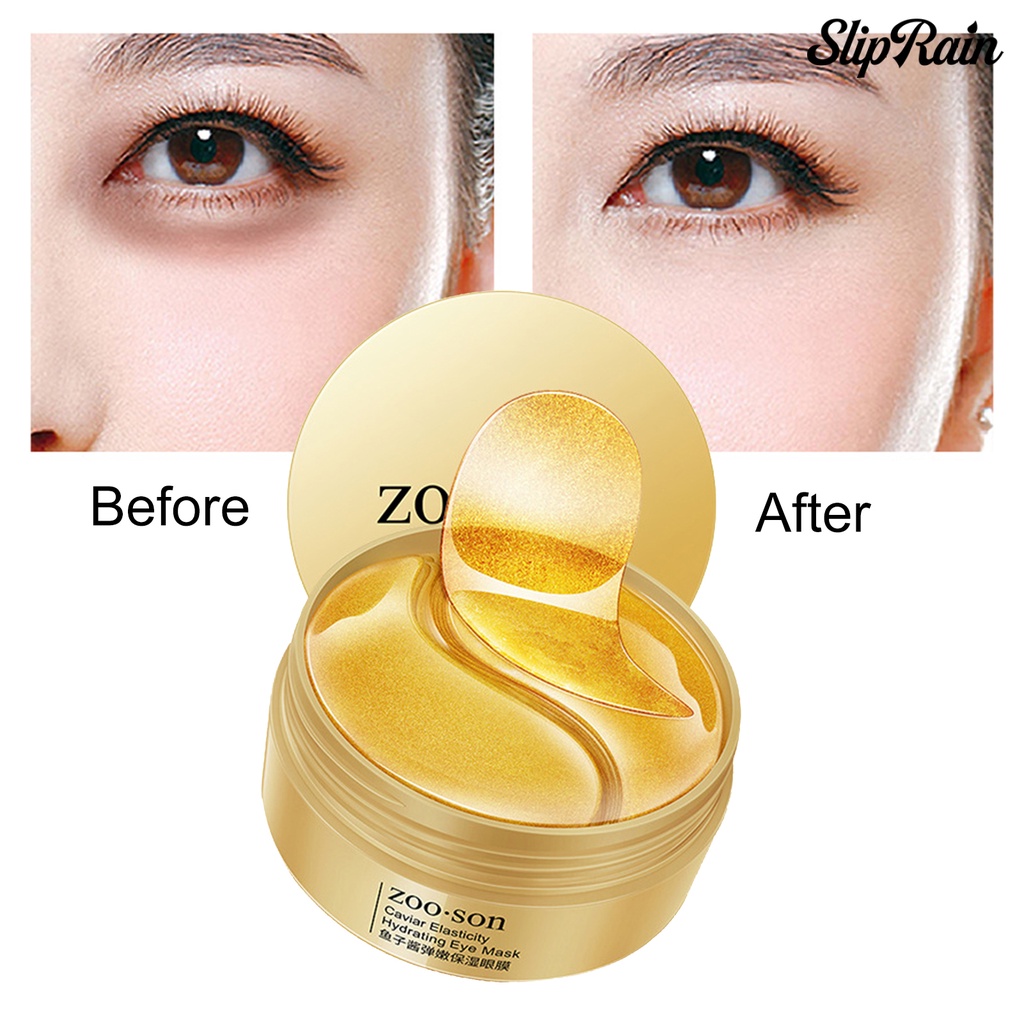 (Hàng Mới Về) Set 60 Mặt Nạ Mắt Chiết Xuất Trứng Cá Muối Tự Nhiên Dưỡng Ẩm Chống Nếp Nhăn | BigBuy360 - bigbuy360.vn