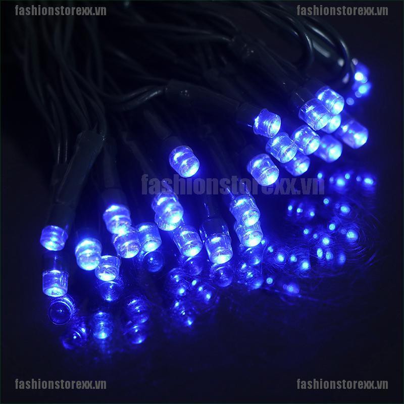 FASSI 50 LED Solar Fairy Lights Chain Christmas Tree Chain Outdoor Garden Party VN