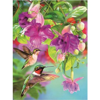 5D Diy Diamond Painting Kits For Adults Bird Flower Bird