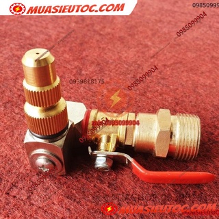 Béc vòi xịt rửa vệ sinh bảo dưỡng máy lạnh điều hoà xoay 360 độ - Có Chỉnh Tia - Ngắn | daikin sanyo toshiba