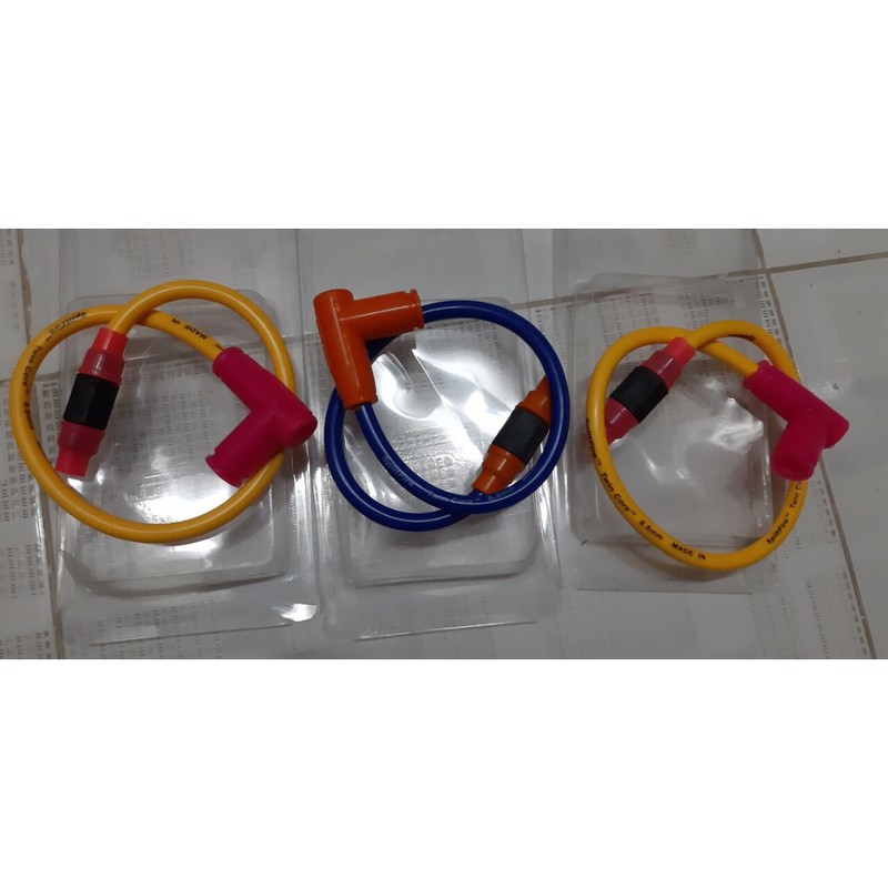 Dây tăng áp và chụp bugi màu