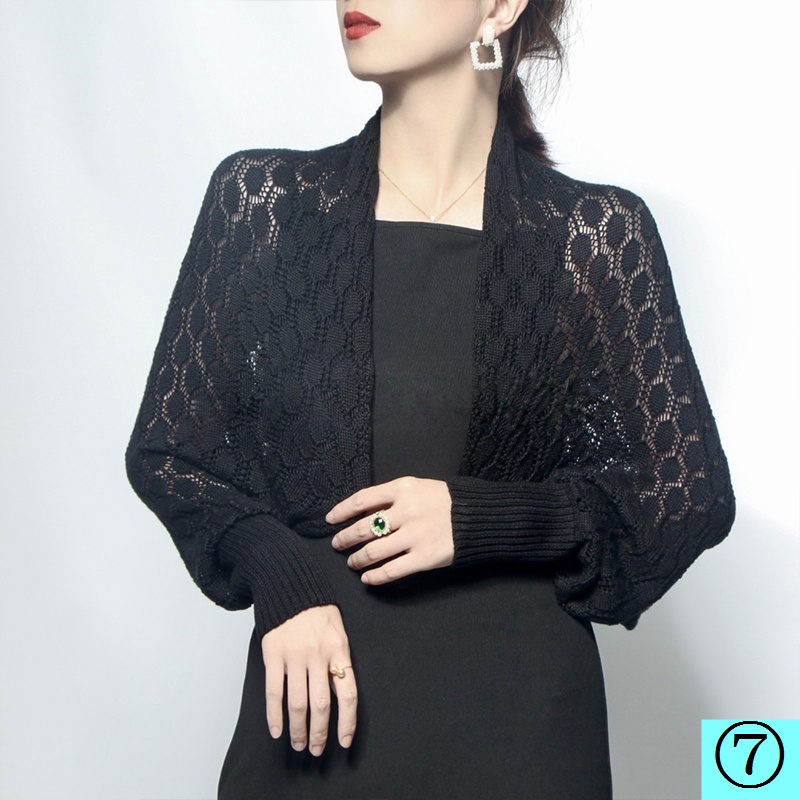 Áo Choàng Chống Nắng Tay Dài Dáng Rộng Thiết Kế Khoét Rỗng Phong Cách Sườn Xám Thời Trang Mùa Hè Cho Nữ