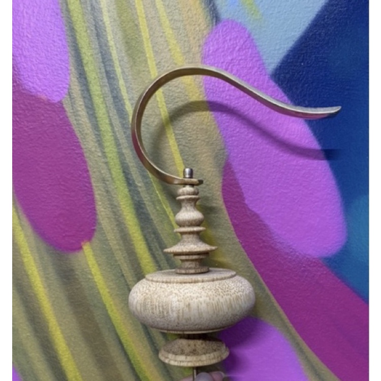 Móc đồng Bamboo móc lồng chim chất liệu đồng cao cấp dùng cho lồng mào, chòe, mi nhiều họa tiết