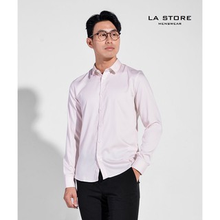 Routine - Sơ mi Hồng vải cotton gân chéo nhỏ SM1012102