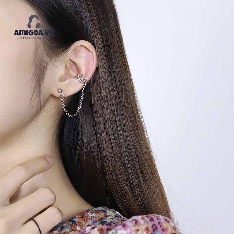 ✨✨Hoa Tai Hình Vương Miện Đính Đá Nhân Tạo Thời Trang