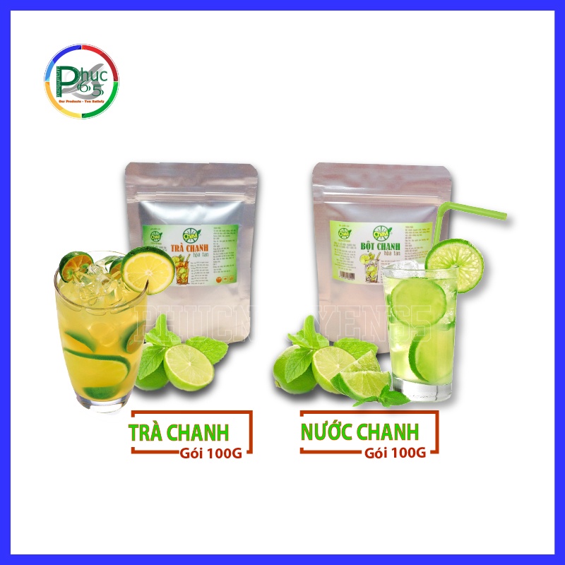 Trà chanh - Nước Chanh hòa tan tiện dụng-100g