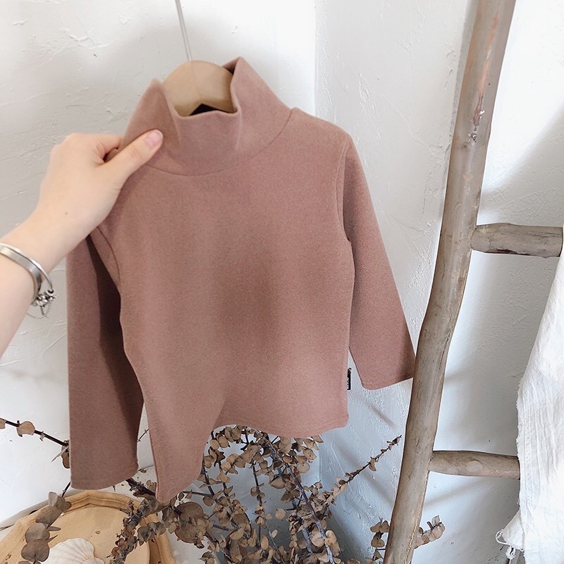 ÁO CỔ LỌ CHO BÉ DỄ THƯƠNG