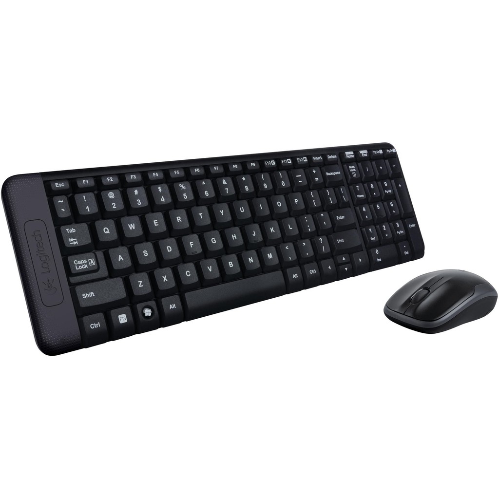 [Mã ELMS5 giảm 7% đơn 300K] Bộ phím chuột không dây Logitech MK220 DGW phân phối