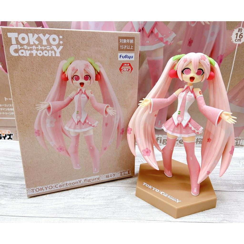 Mô hình chính hãng HATSUNE MIKU - phiên bản CARTOONY  - hãng FURYU