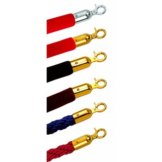 DÂY NHUNG NỐI CỘT CHẮN INOX 2 MÀU TRẮNG & VÀNG