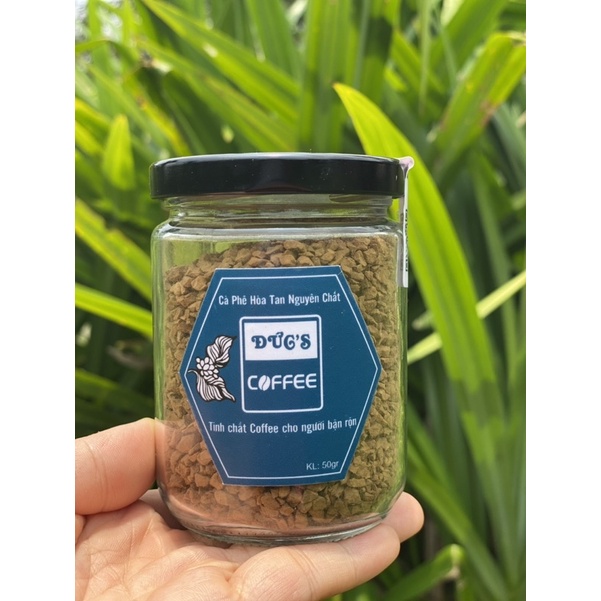 Cà Phê Hoà Tan Sấy Lạnh Nguyên Chất 50gr