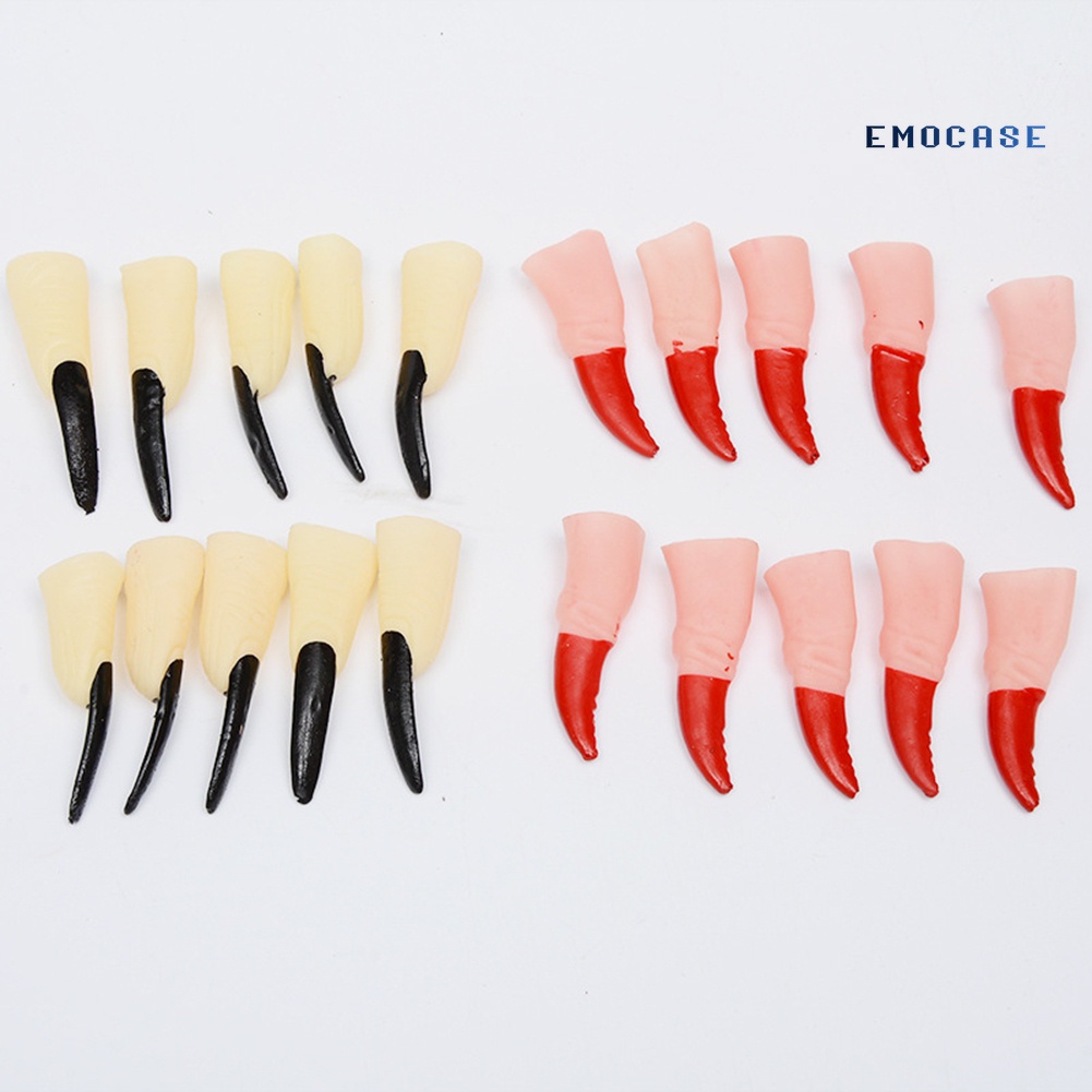 Set 10 Móng Tay Giả Hóa Trang Halloween