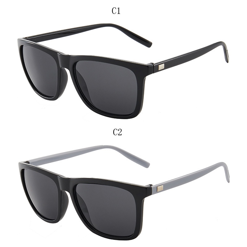 Kính Mát Gọng Vuông Chống Tia UV Nhiều Màu Sắc Thời Trang Hàn Quốc Dành Cho Nam Nữ