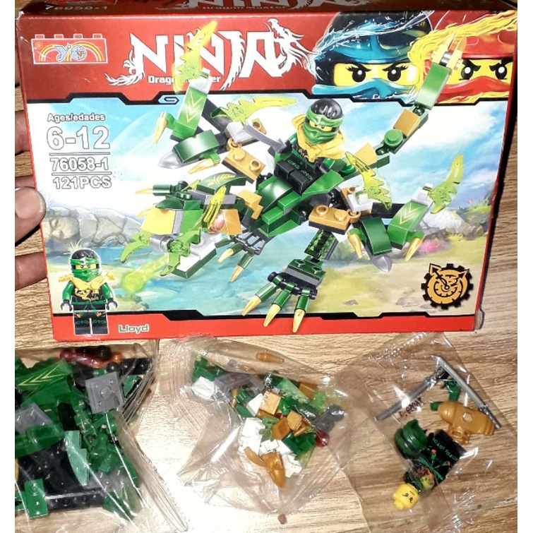 Lắp ráp LegoNinjago Cưỡi Phụng Hoàng 76058 có từ 119 chi tiết