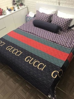 Sét chăn ga gối 5 món m6*2m, m8*2m
