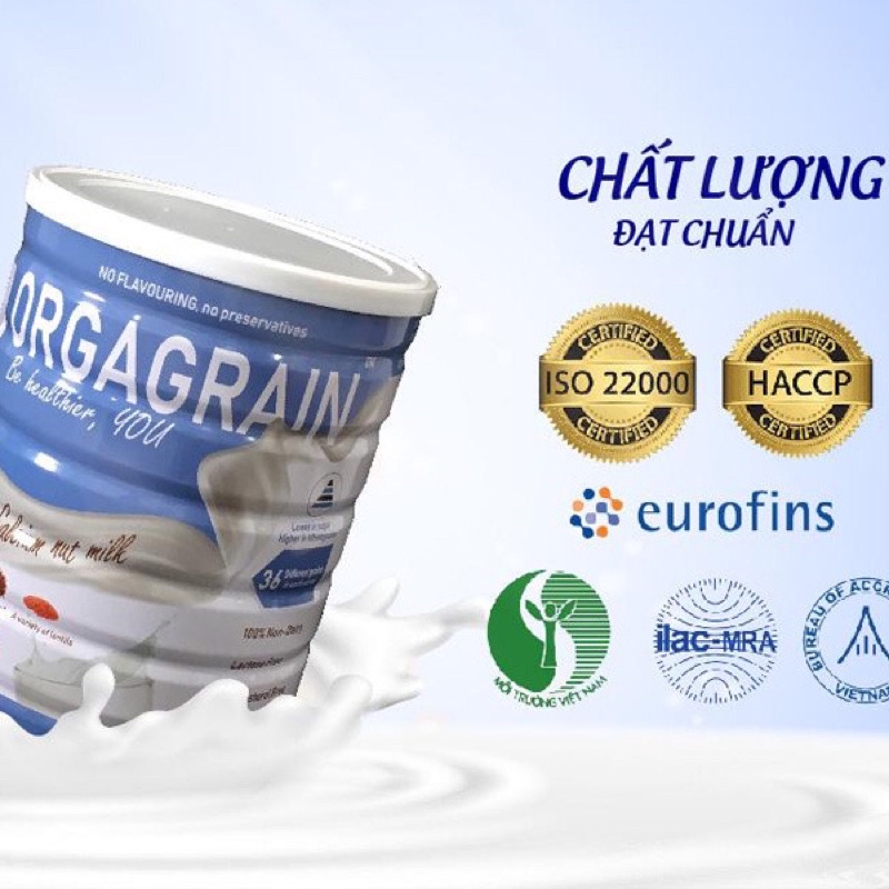 Sữa hạt Orgagrain 900g