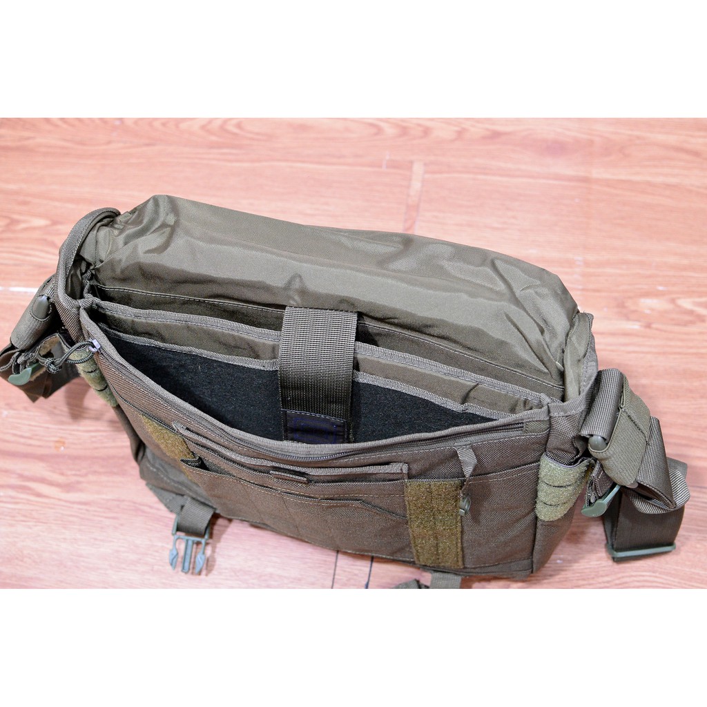 Cặp đeo chéo thời trang chiến thuật Tactical 511 Rush Delivery Messenger Mike màu xanh | BigBuy360 - bigbuy360.vn