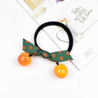 Cột tóc thắt nơ quả Cherry cute (Nhiều màu)