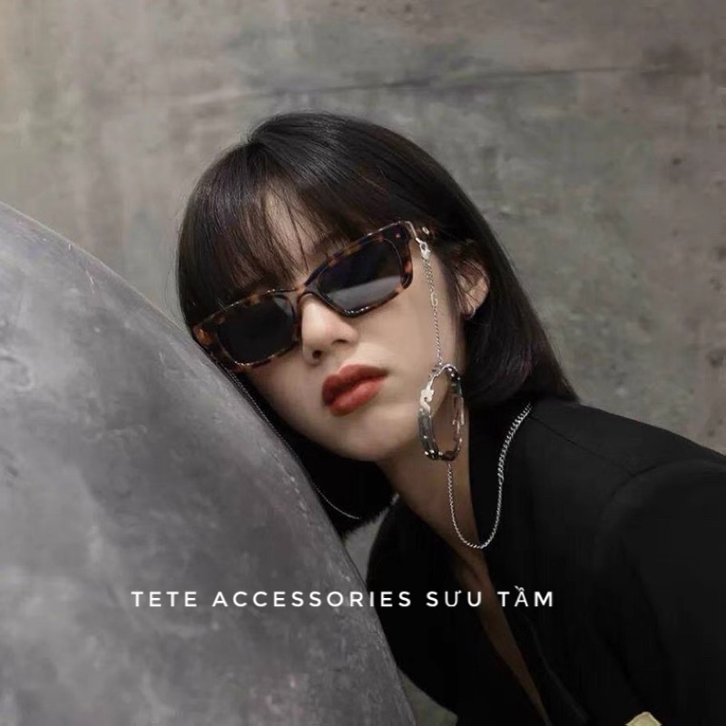 Kính thời trang nam nữ hiện đại🔻Kín râm mát da beo