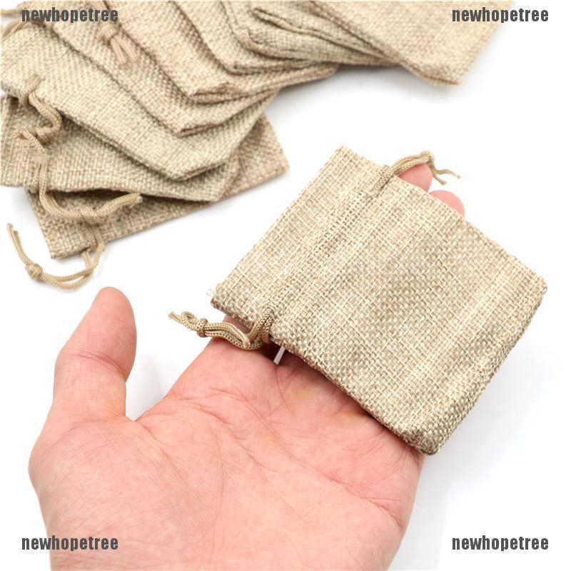 Set 10 TúI Đay Lanh Đay Nhỏ ĐựNg Quà Cưới