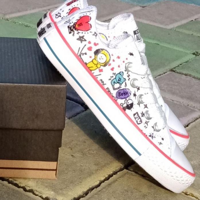 Giày Converse All Star X Bts Bt21 Code-764 Cho Bé