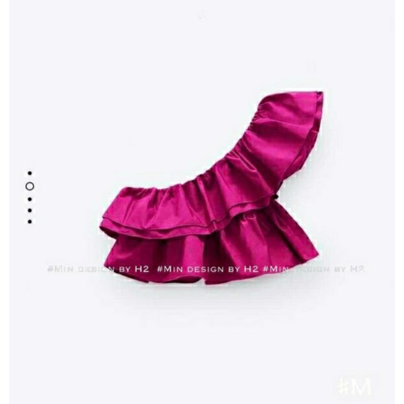 💋💋Áo lệch vai zara bèo xinhh hết nút🥰🥰🥰