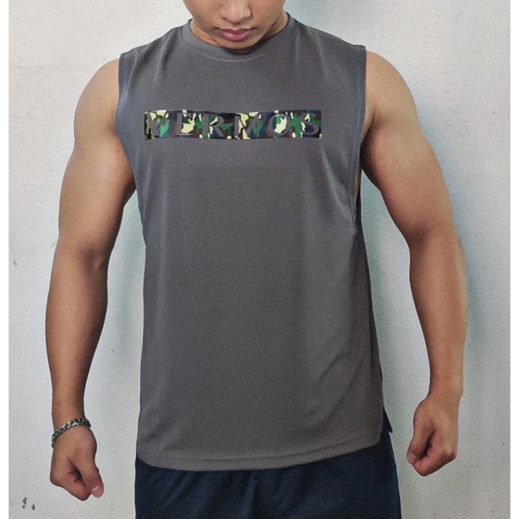 Áo Ba Lỗ Tập Gym Nam,Áo Tanktop VERMOS Camo V6